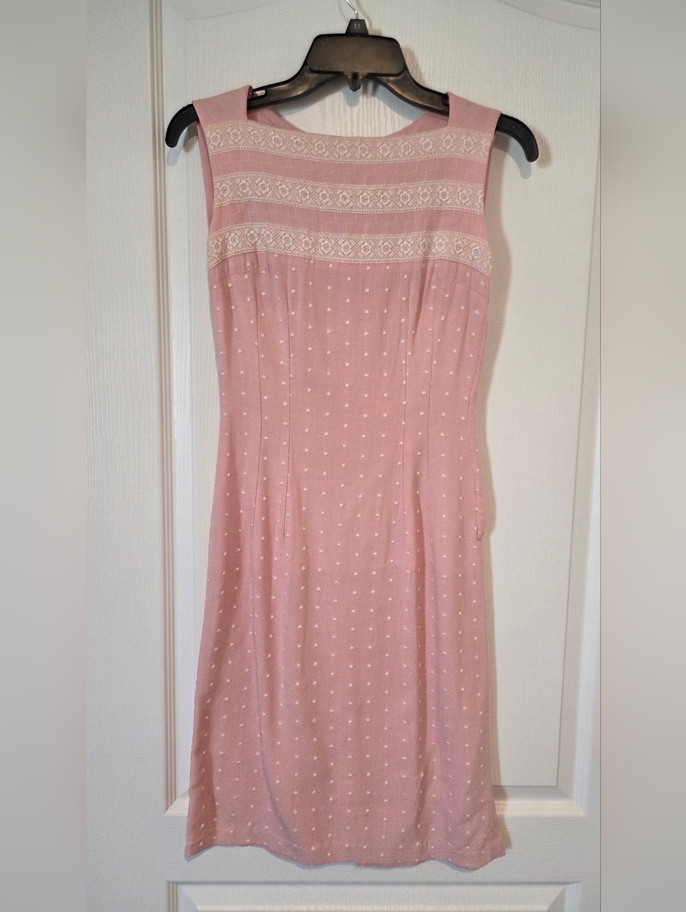 1960s Dusty Pink Sheath Dress